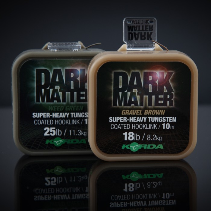 Korda Dark Matter Tungsten Coated Braid On Black