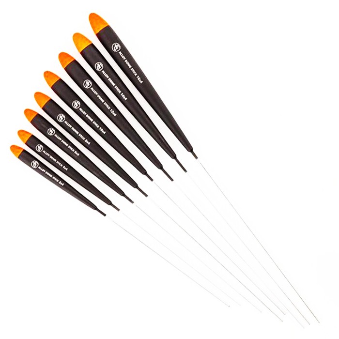 Dave Harrell Alloy Stem Dome Stick Float Range