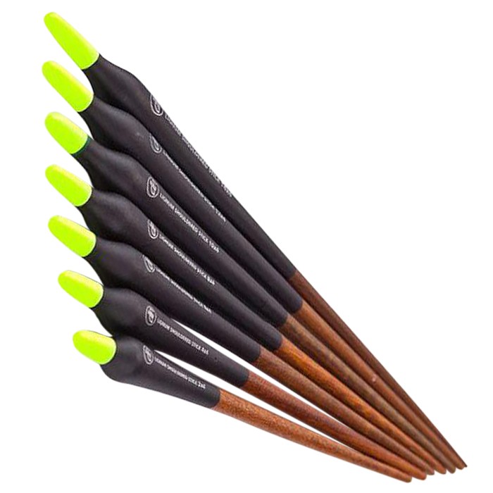 Dave Harrell Lignum Stem Shouldered Stick Floats