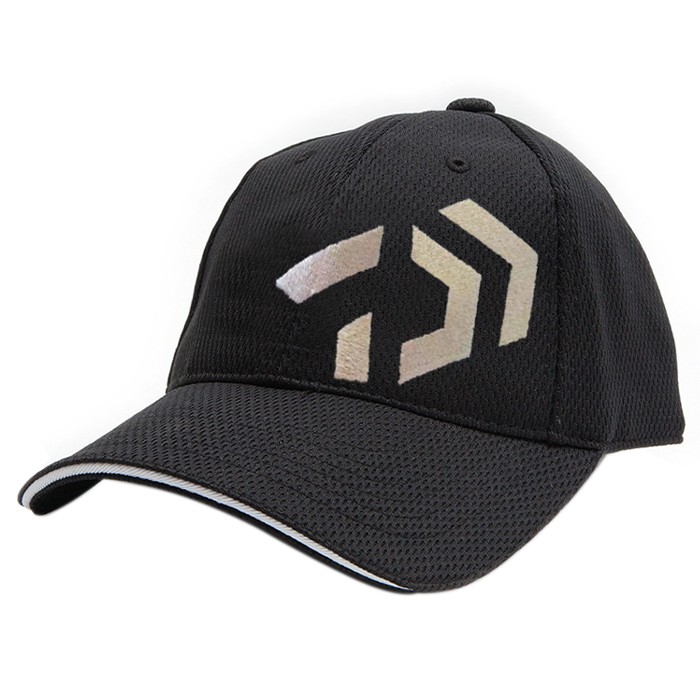 Daiwa DVEC Angled Fishing Cap Black Grey