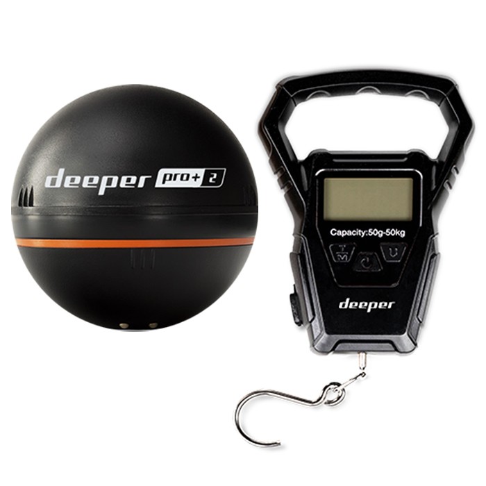 Deeper Pro+ 2 & Scales Fishing Bundle