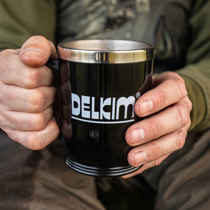 Delkim Fishing Mug In Use Front