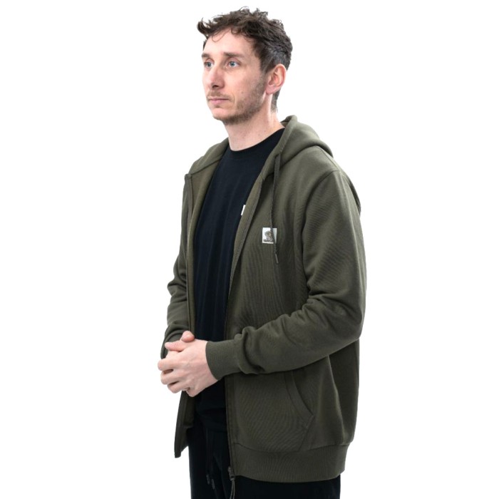 Nash Make It Happen Badge Zipped Hoody - Green