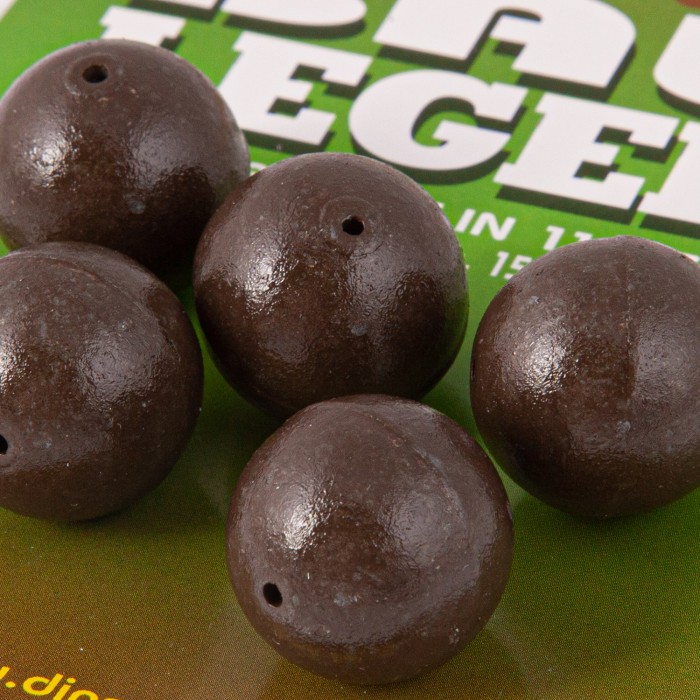 Dinsmores Camo Coated Ball Legers Close Up