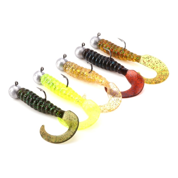 Discover Curly Tail Grub Lure Pack