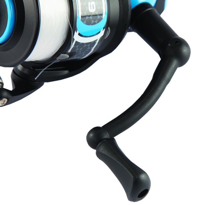 Discover Mack Attack Fishing Rod & Reel Combo 8ft 60FD Reel Close Up