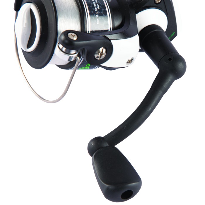 Discover Neo-Fish Junior Fishing Rod & Reel Combo White Reel Close Up