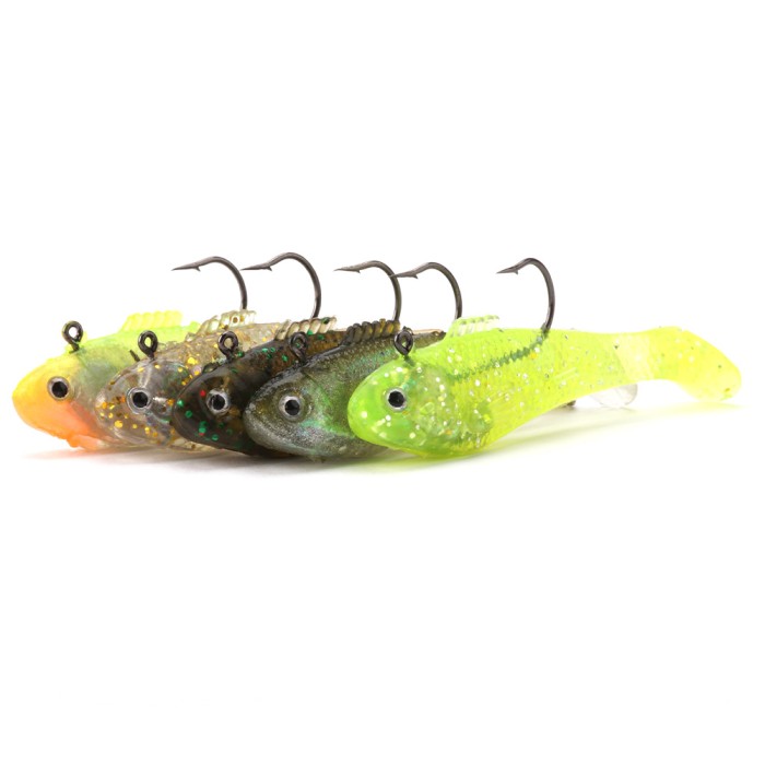 Discover Paddle Tail Shad Lure Pack 2