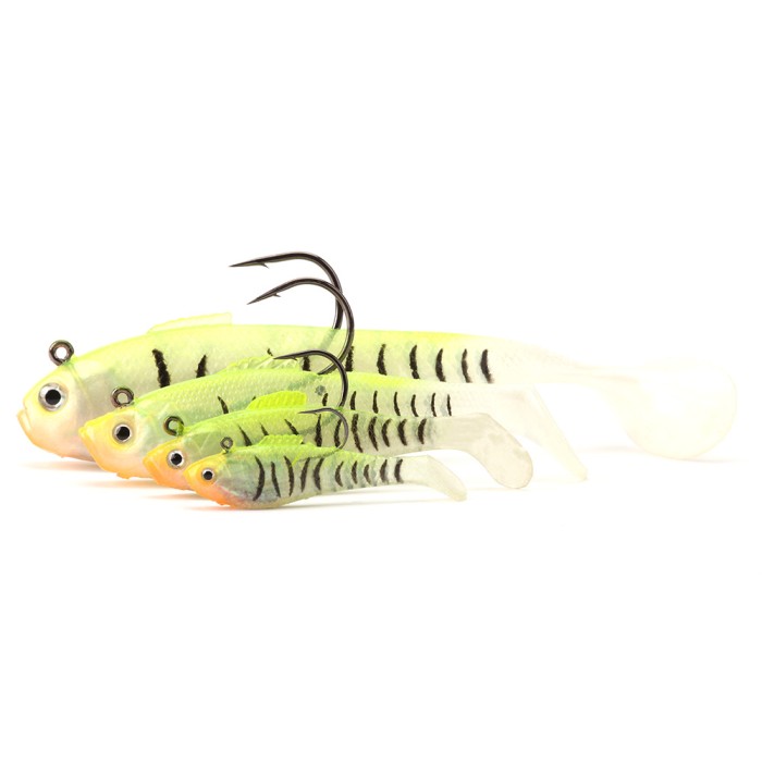 Discover Paddle Tail Shad Lure Pack 3