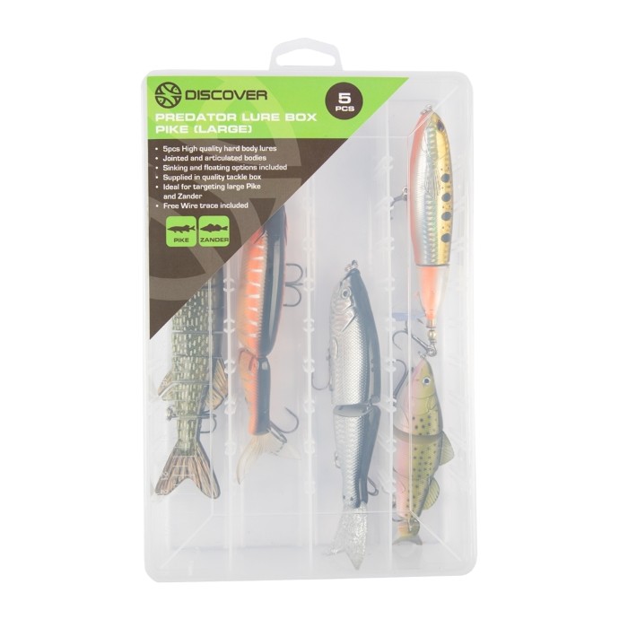 Discover Predator Lure Box - Large Pike
