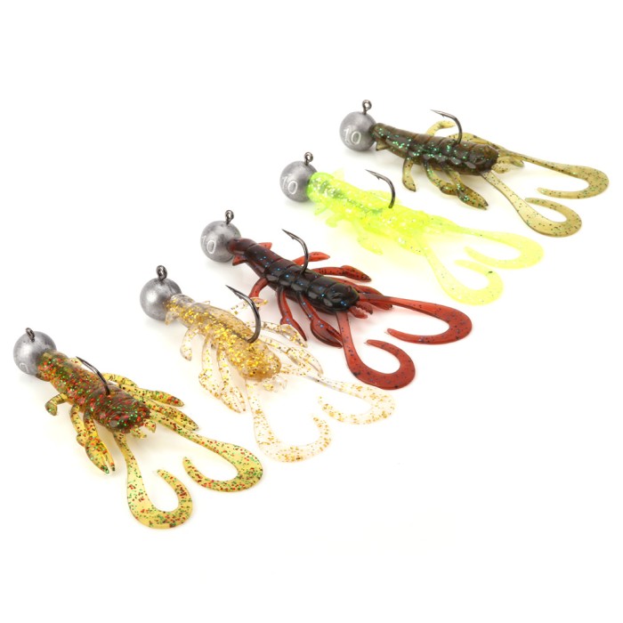 Discover Scorpion Grub Lure Pack 4
