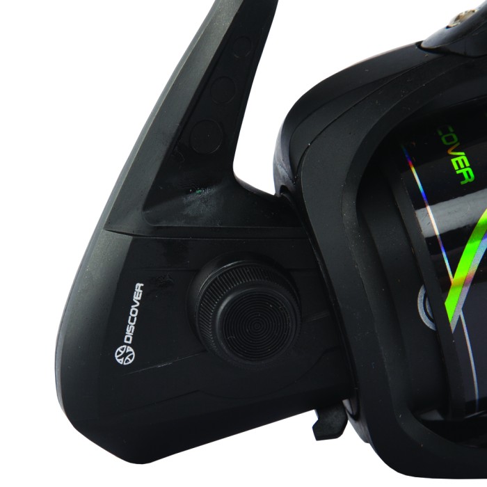 Discover Spin Fishing Rod & Reel Combo 7ft 40FD Reel Close Up 2