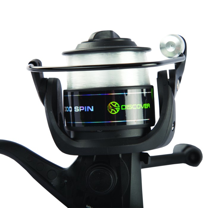 Discover Spin Fishing Rod & Reel Combo 7ft 40FD Reel Close Up 3
