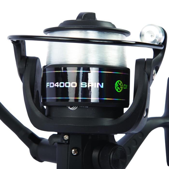 Discover Tele Spin Fishing Rod & Reel Combo Reel Close Up 4