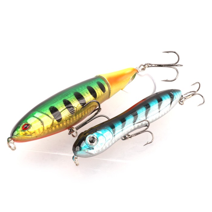 Discover Top Water Critters Lure Box - Hard & Soft Body - 8 Pieces 4