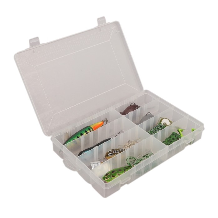 Discover Top Water Critters Lure Box - Hard & Soft Body - 8 Pieces