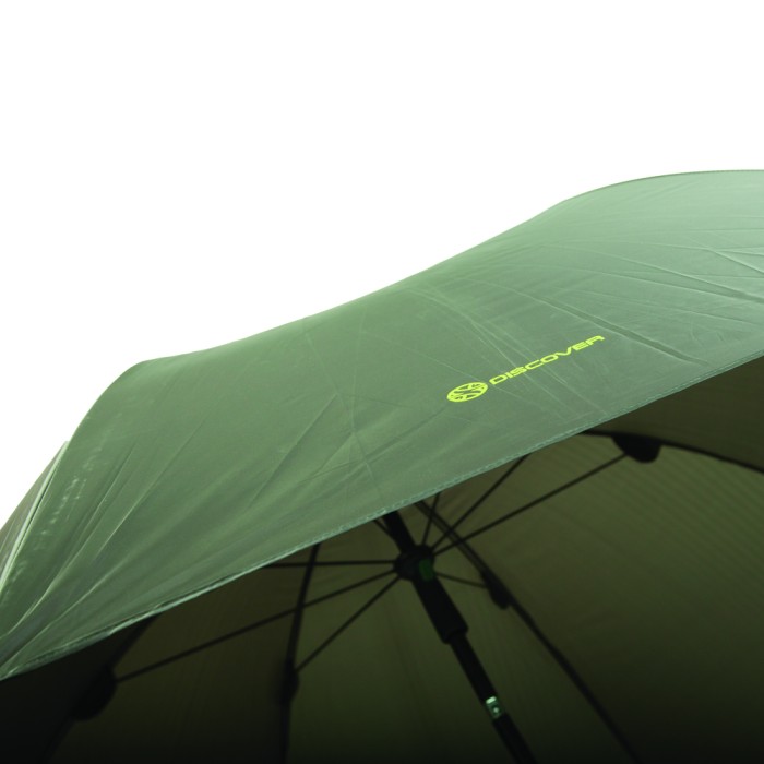 Discover Round Green Umbrella 50" Close Up 1
