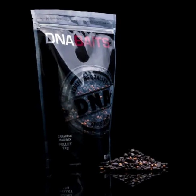 DNA Baits Pellets 1kg Crayfish Maxi Mix
