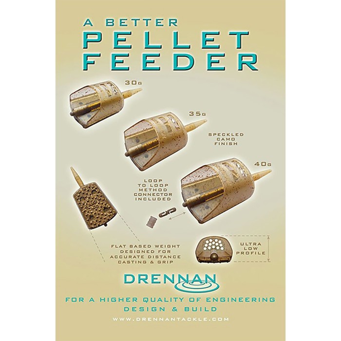 Drennan Fishing Pellet Feeder Information 1