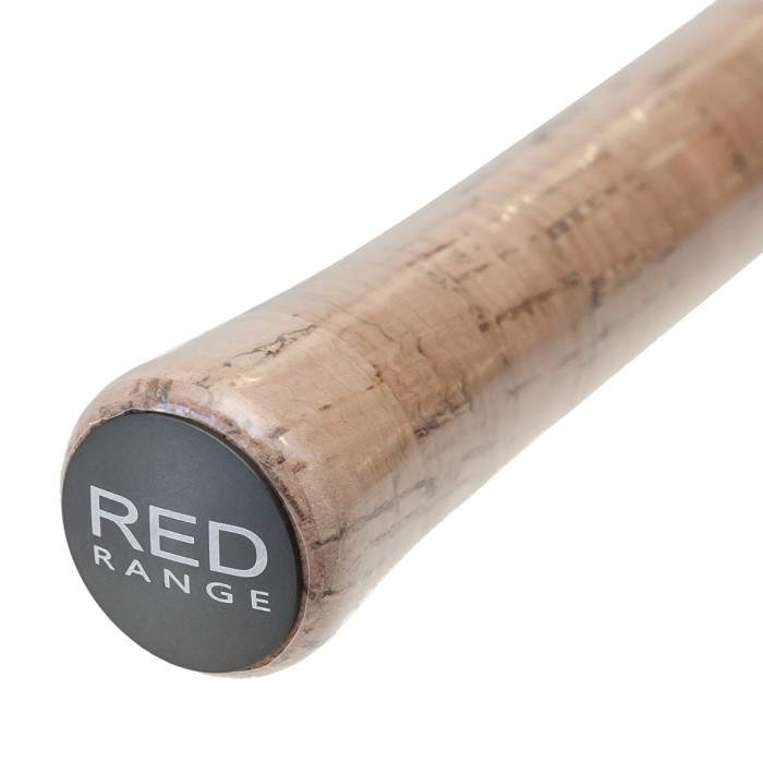 Drennan Red Range Carp Feeder Fishing Rod Close Up Butt Cap
