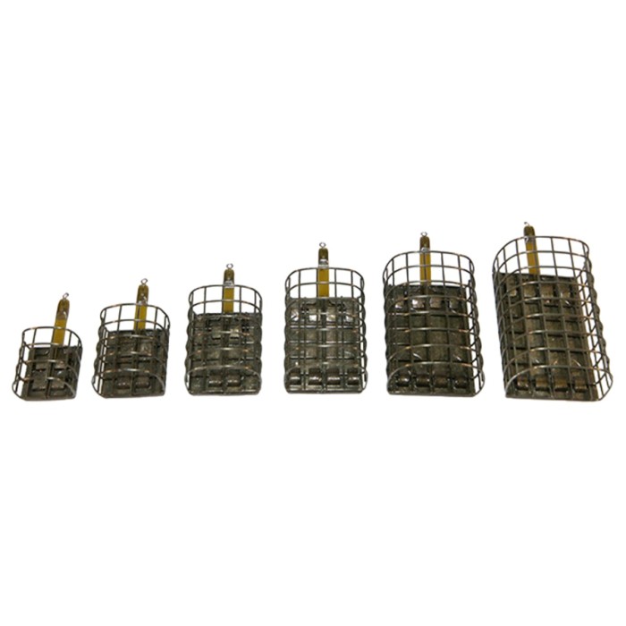 Drennan Stainless Oval Cage Fishing Feeders Sizes 2