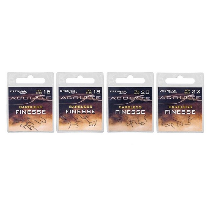 Drennan Acolyte Finesse Barbless Fishing Hooks 2