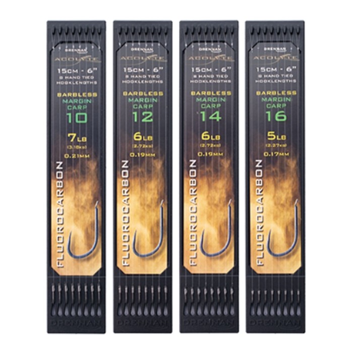 Drennan Acolyte Margin Carp 6" Hook Plate System - Barbless