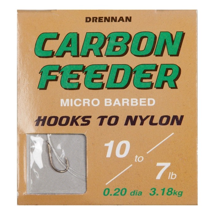 Drennan Carbon Feeder Hook To Nylon Hook
