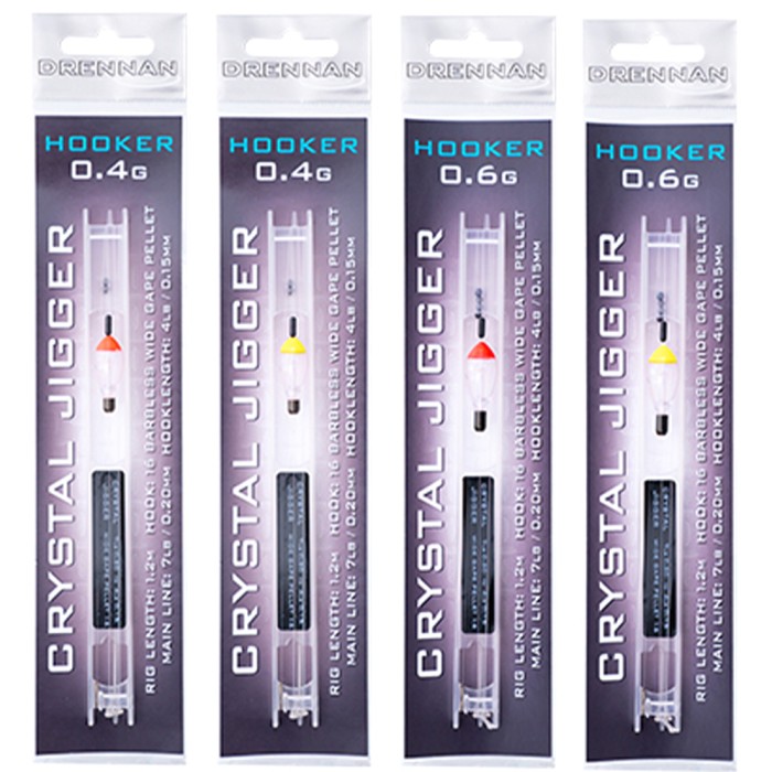 Drennan Crystal Jigger Hooker Rigs 1
