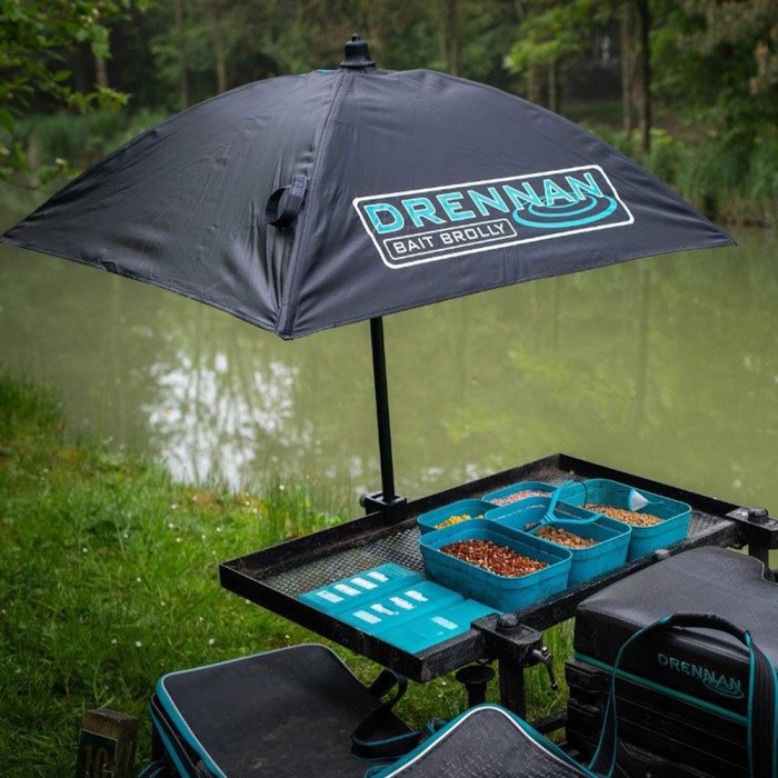 Drennan DR Bait Umbrella In Use 1
