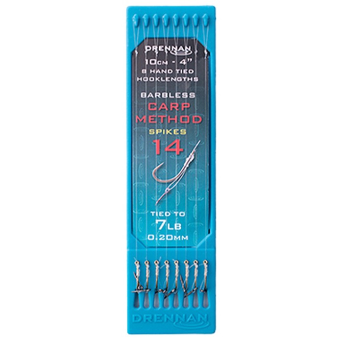 Drennan Carp Method Pushstop Rig Plate 4" - Barbless 4