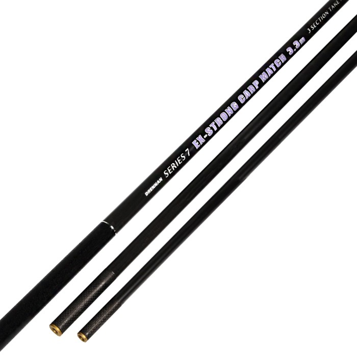 Drennan Series 7 Ex-Strong Carp Match Landing Net Handle 3.3m