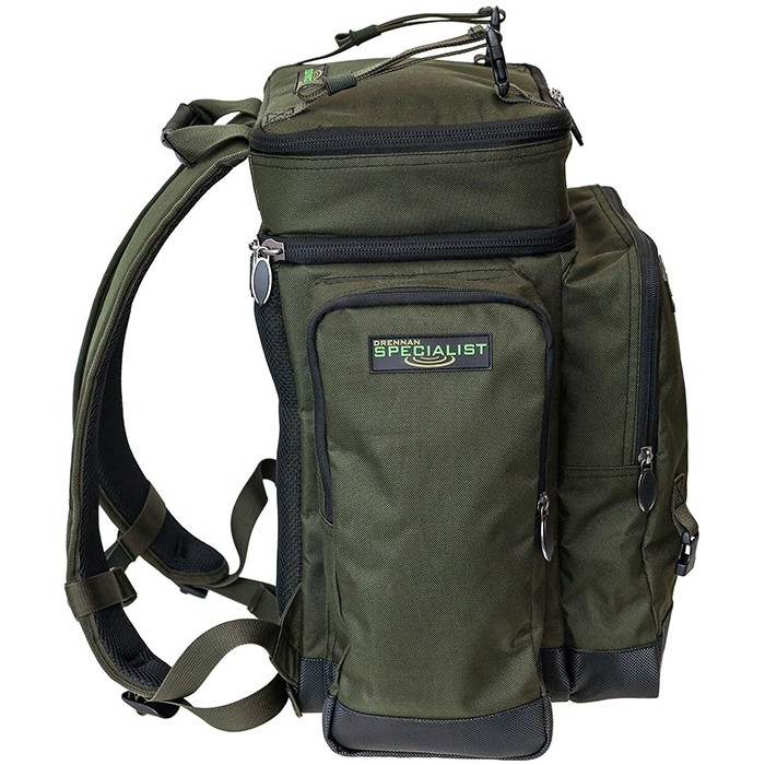 Drennan Specialist Compact 40L Fishing Rucksack Side