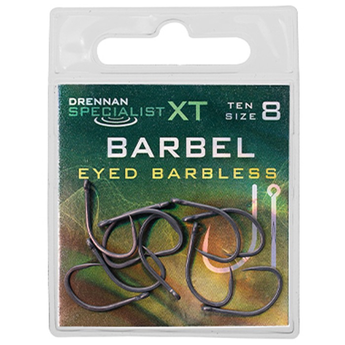 Drennan Specialist XT Barbel Eyed Hooks - Barbless 2