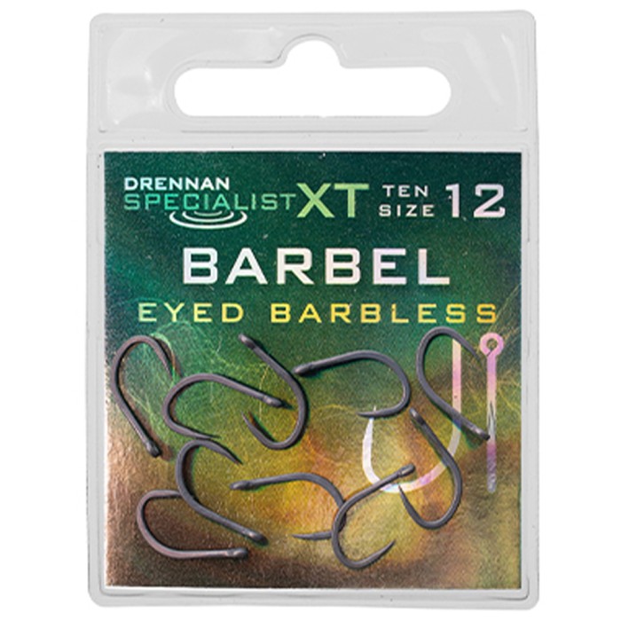 Drennan Specialist XT Barbel Eyed Hooks - Barbless 4