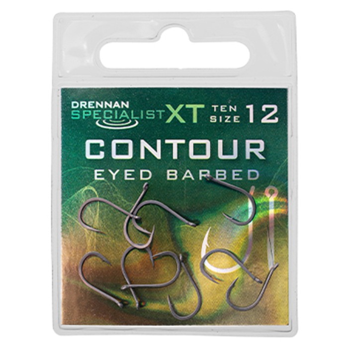 Drennan Specialist XT Contour  Eyed Hooks - Micro Barbed 3