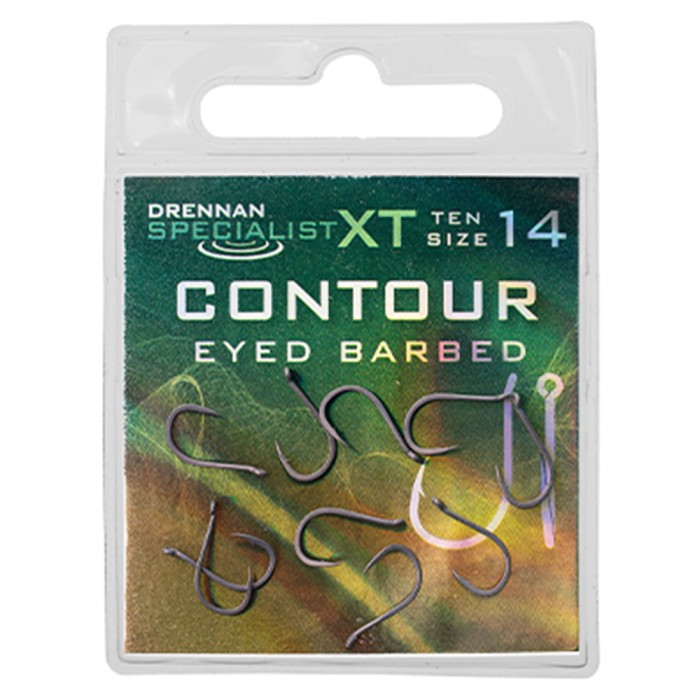 Drennan Specialist XT Contour  Eyed Hooks - Micro Barbed 4