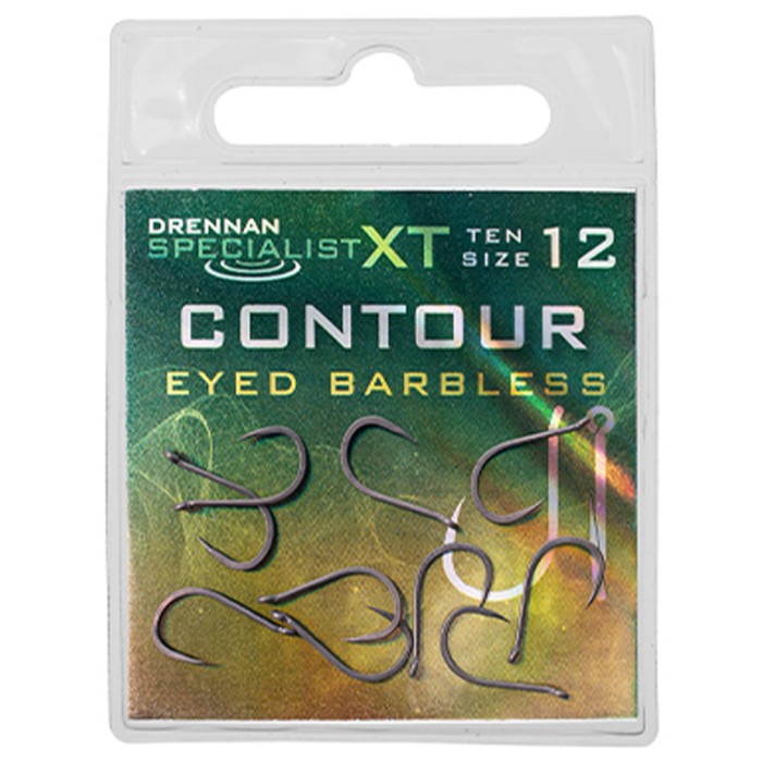 Drennan Specialist XT Contour Eyed Hooks - Barbless 3
