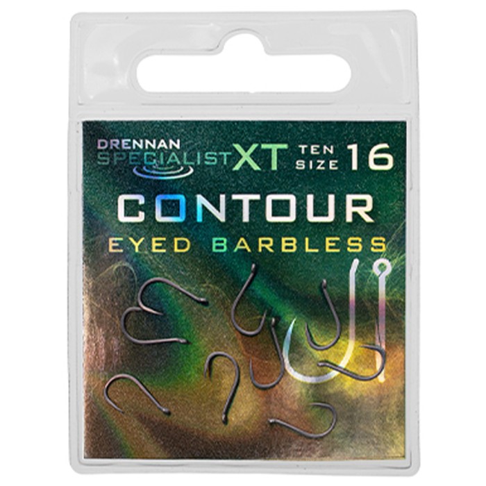 Drennan Specialist XT Contour Eyed Hooks - Barbless 5