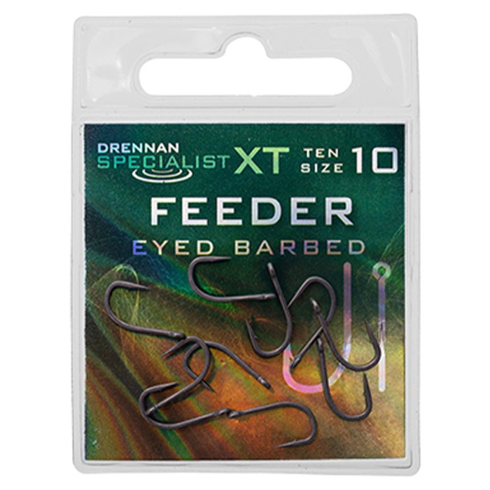 Drennan Specialist XT Feeder Eyed Hooks - Micro Barbed 2