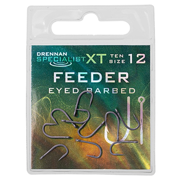 Drennan Specialist XT Feeder Eyed Hooks - Micro Barbed 3