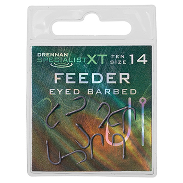 Drennan Specialist XT Feeder Eyed Hooks - Micro Barbed 4