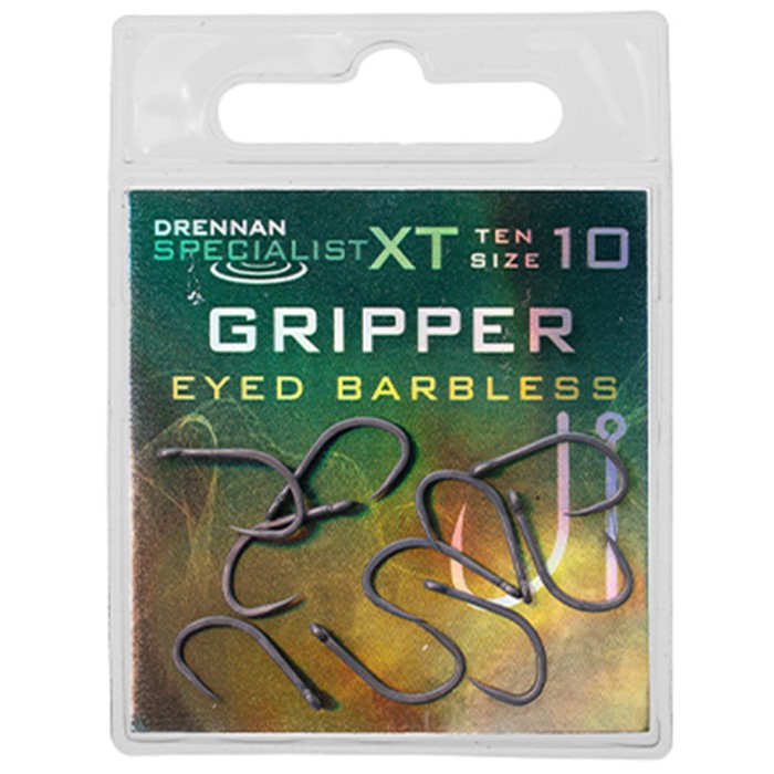 Drennan Specialist XT Gripper Eyed Hooks - Barbless 3