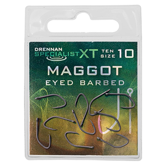 Drennan Specialist XT Maggot Eyed Hooks - Micro Barbed 1