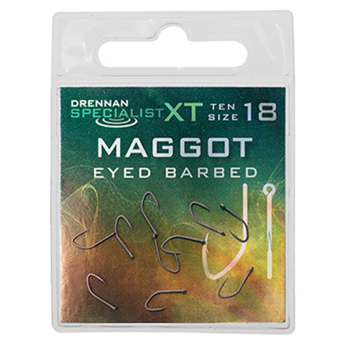 Drennan Specialist XT Maggot Eyed Hooks - Micro Barbed 5