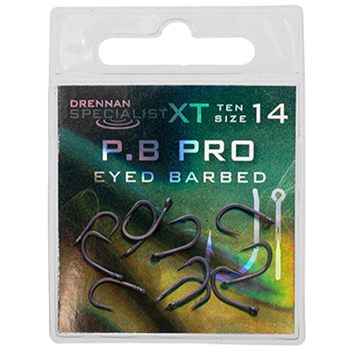 Drennan Specialist XT P.B Pro Eyed Hooks - Micro Barbed 5