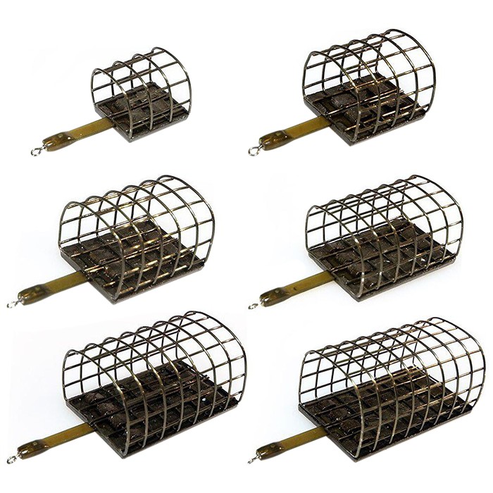 Drennan Stainless Oval Cage Fishing Feeders Sizes