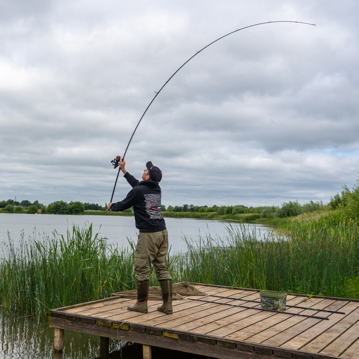 Sonik SK-47 Carp Rod In Use 2