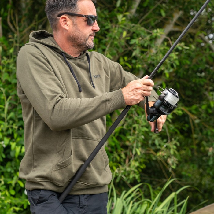 Nash Make It Happen Fish Logo Green Hoodie 7