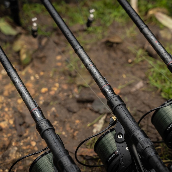 Sonik VaderX RS 3 Rod Kit Close Up 1